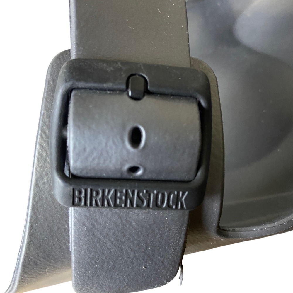 Birkenstock Arizona EVA Anthracite Metallic Gray Sandals Men 12 EU 45 Waterproof - Picture 9 of 11